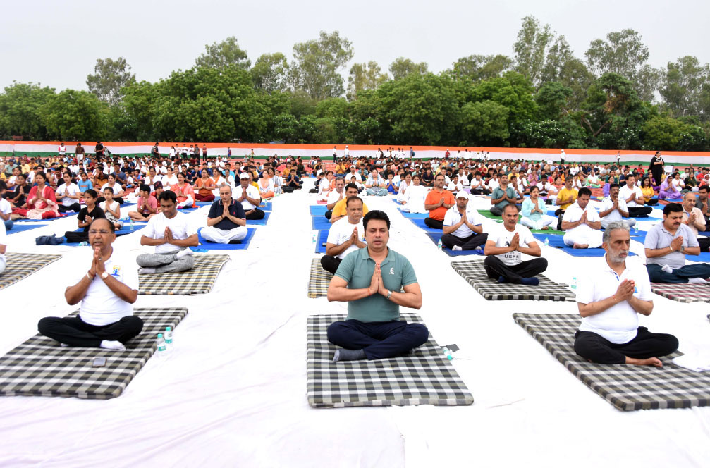 सनातन धर्म में भारतीय संस्कृति और सभ्यता और मानवता सबसे पुरानी : विप्लव देव