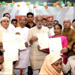 फरीदाबाद में हर माह फ्री में की जा रही है लगभग 25000 क्विंटल गेहूं व 1300 क्विंटल चीनी लाभार्थियों को वितरित : कृष्णपाल गुर्जर