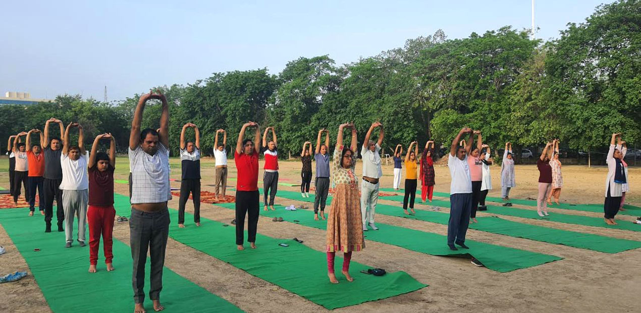9वें अंतर्राष्ट्रीय योग दिवस का तीन दिवसीय प्रशिक्षण शिविर शुरू !