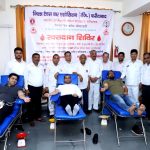 फरीदाबाद जिला टैक्स बार एसोसिएशन द्वारा रक्तदान शिविर का आयोजन