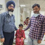 बच्चे ने निगली कान की बालियाँ, डॉक्टरों ने बचाई जान