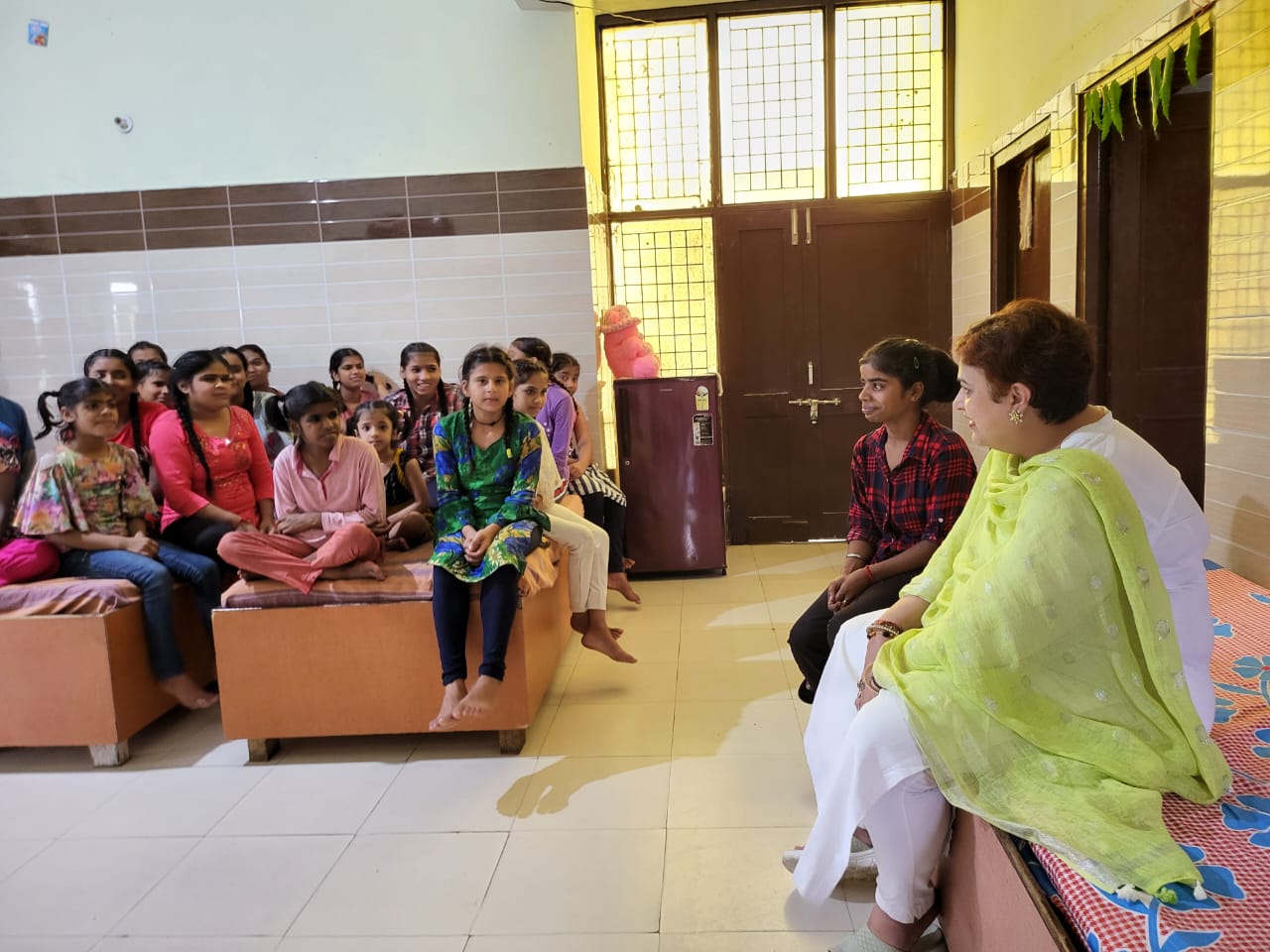 रंजीता मेहता ने बालकुंज छछरौली का किया दौरा