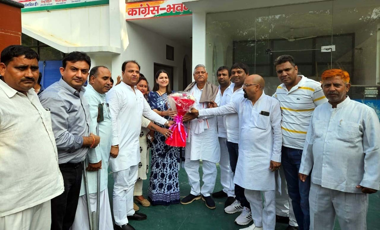 जनमुद्दों को प्रमुखता से उठाने पर प्रदेशाध्यक्ष उदयभान ने थपथपाई सुमित गौड़ की पीठ