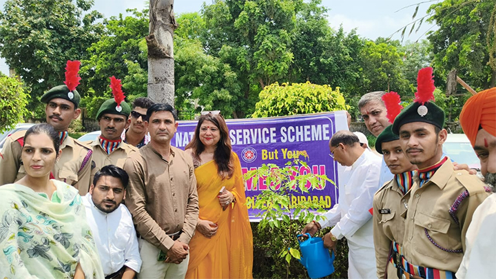 "A Tree in the Name of Shaheed" Plantation Program Organized by Haryana Higher Education Department