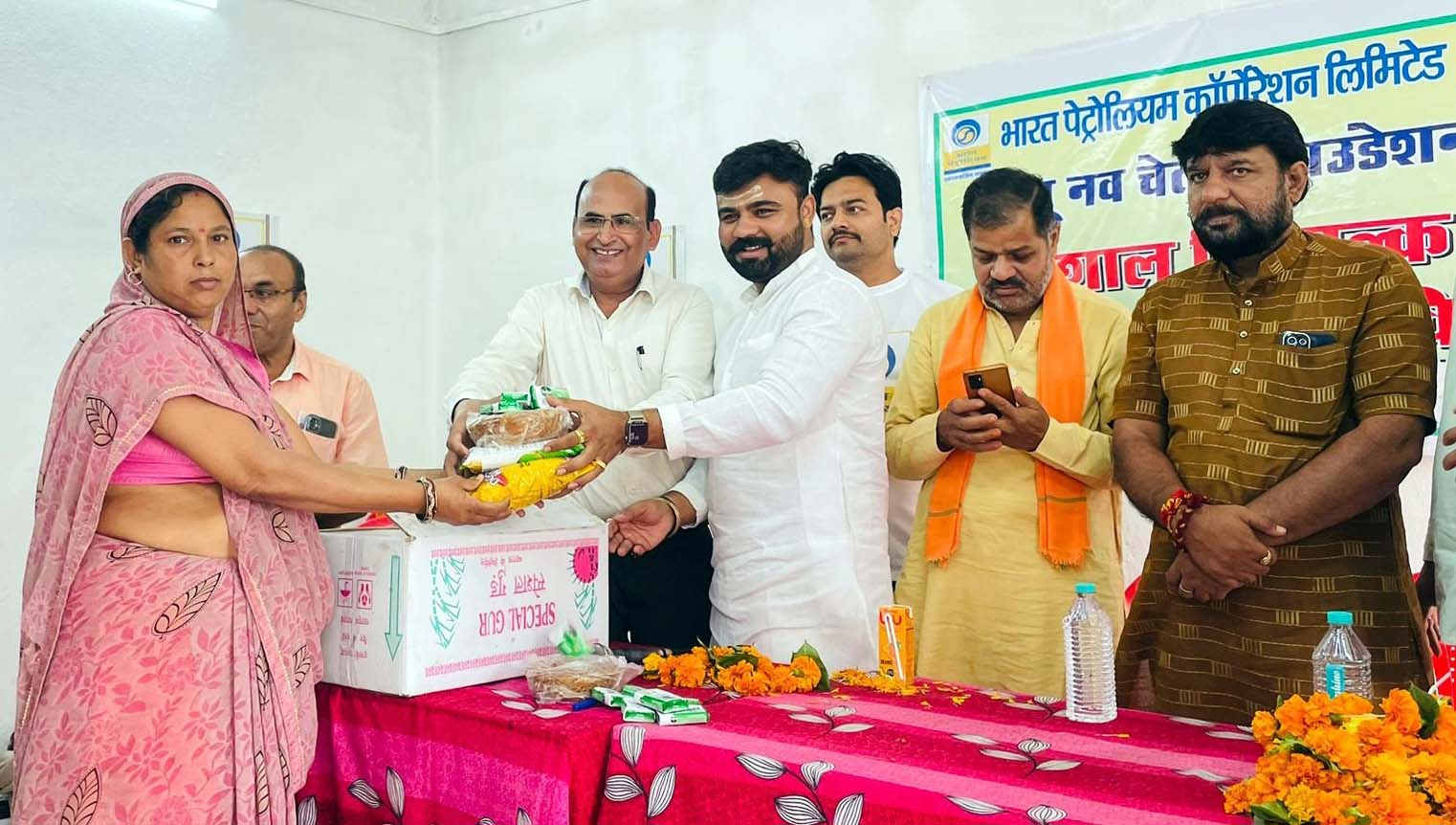 BPCL health camp for women suffering from anemia