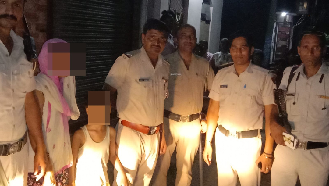 घर से लापता 7 वर्षीय नाबालिगं लडकी को थाना खेडीपुल की टीम ने मात्र 2 घंटे में तलाश कर किया परिजनों के हवाले
