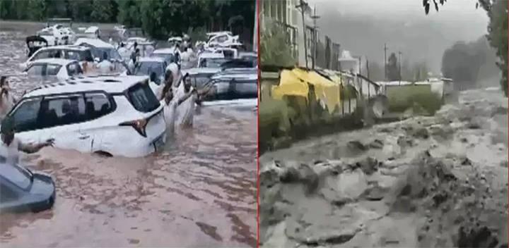 7 राज्यों में बाढ़-लैंडस्लाइड से 56 मौतें, दिल्ली में बाढ़ का खतरा