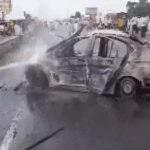 उत्तराखंड में सड़क हादसे में 3 कांवड़ियों की मौत, गुस्साए साथियों ने कार में आग लगाई