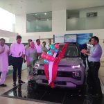 Triumph Hyundai Faridabad में हुंडई की माइक्रोसन एक्स्ट्र कार हुई लॉन्च