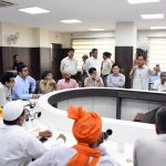 फरीदाबाद में शांति व कानून व्यवस्था बनाए रखने के लिए डीसी विक्रम सिंह की अध्यक्षता में हुई सर्वधर्म पीस कमेटी की बैठक