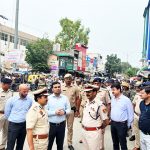 सीपी विकास अरोड़ा और डीसी विक्रम सिंह ने ओल्ड फरीदाबाद से बल्लबगढ होते हुए फरीदाबाद जिला में निकाला पुलिस बल के साथ फ्लैग मार्च  