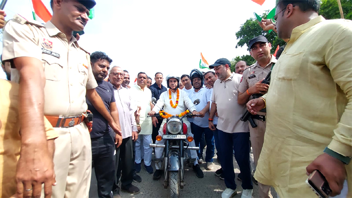 Tiranga Yatras taken out to pay true tribute to the sacrifices of the country and the brave sons of Mother India: Cabinet Minister Moolchand Sharma