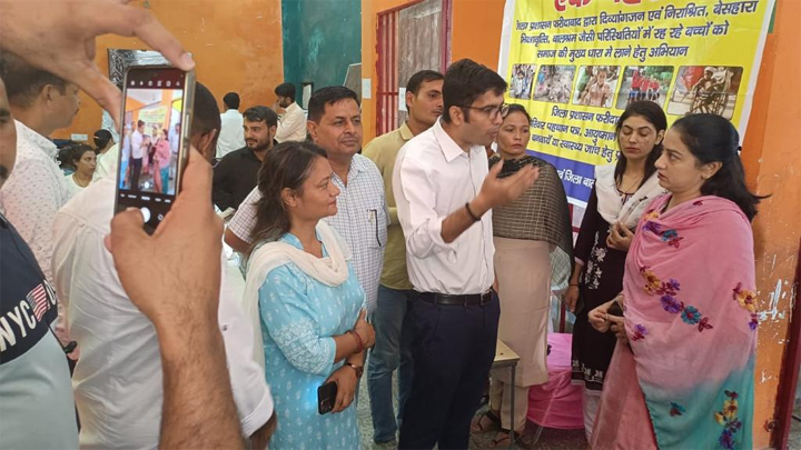 Every need of the identified children of poor families including education will be fulfilled by the government: ADC Anand Sharma