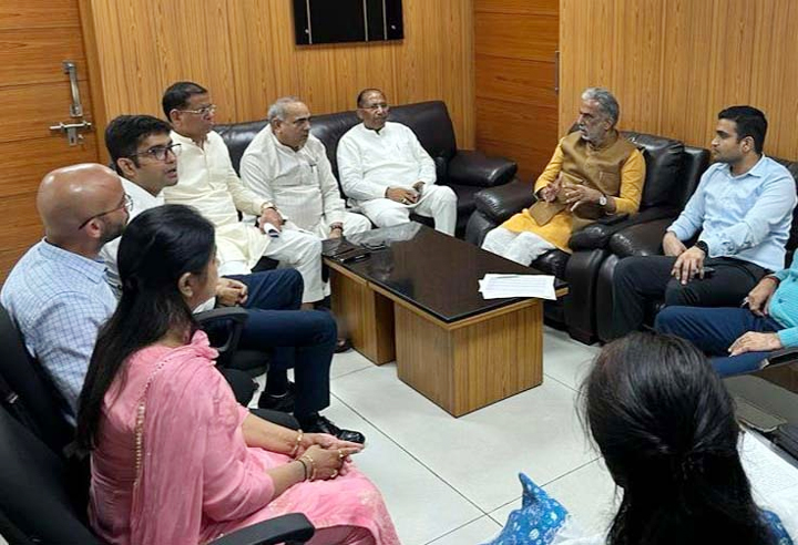 फरीदाबाद के लोगों ने हमेशा भाईचारे व एकता का परिचय दिया : कृष्णपाल गुर्जर