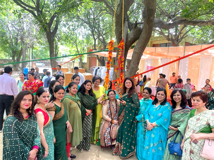 राजकीय महाविद्यालय फ़रीदाबाद में तीज मेले का आयोजन