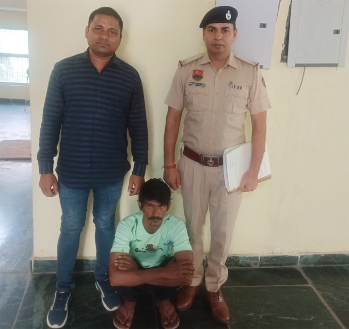 Crime Branch Palwal ने वर्ष 2019 के ( Zen कार में गाय डालकर गोकशी करने की नियत से ले जाने मामले ) में फरार चल रहे तस्कर आरोपी पर कसा शिकंजा