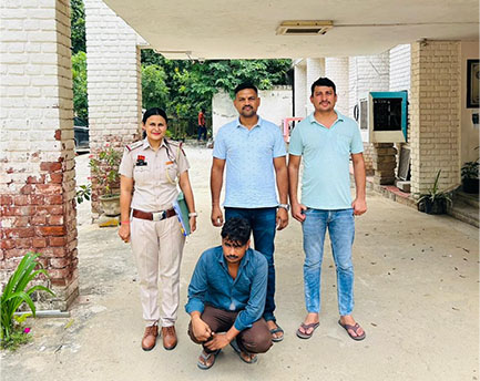 नाबालिग बच्ची के साथ छेड़छाड़ करने वाले आरोपी को महिला थाना सेंट्रल की टीम ने किया गिरफ्तार