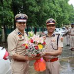 नव नियुक्त पुलिस आयुक्त आईपीएस राकेश कुमार आर्य ने संभाला सीपी फरीदाबाद का कार्यभार