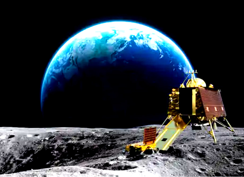 साउथ पोल पर लैंडिंग करने वाला दुनिया का पहला देश बना भारत