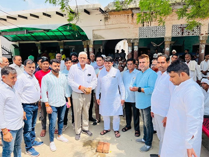 हथीन विधानसभा क्षेत्र में करवाए जा रहे है चहुंमुखी विकास कार्य : MLA प्रवीण डागर