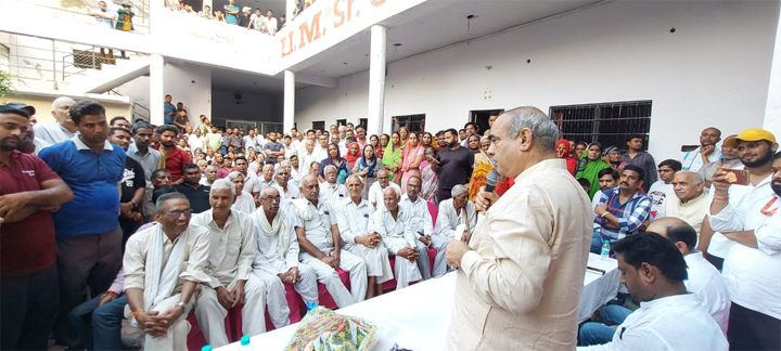 बल्लभगढ़ विधानसभा क्षेत्र के लिए खोला हुआ है प्रदेश के मुख्यमंत्री ने खजाने का मुंह : कैबिनेट मूलचंद शर्मा