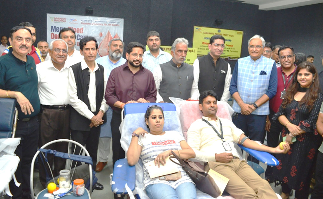 मानव रचना परिवार ने संस्थापक दूरदर्शी डॉ. ओपी भल्ला की 10वीं पुण्यतिथि पर बिजली एवं भारी उद्योग राज्य मंत्री श्री कृष्णपाल गुर्जर की उपस्थिति में श्रद्धांजलि अर्पित की