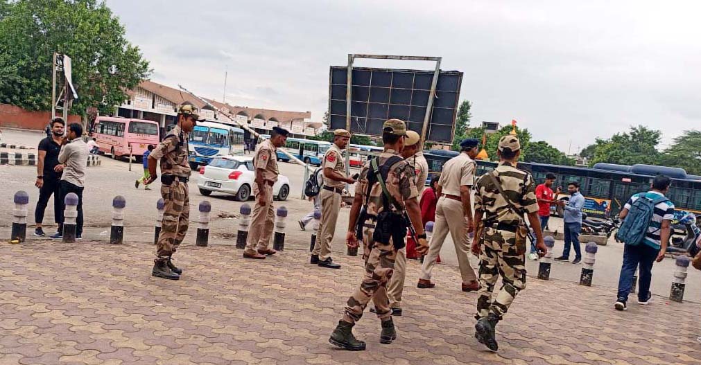 Police launched search operation at metro stations in view of G-20 summit