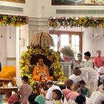 इस्कॉन फ़रीदाबाद मंदिर, सेक्टर 37 में स्वामी ए.सी. भक्तिवेदांत श्रील प्रभुपाद के आविर्भाव दिवस का उत्सव