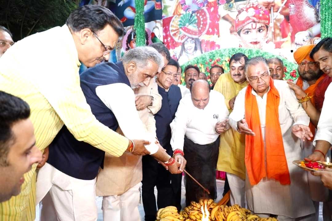 सिद्धपीठ श्री महारानी वैष्णोदेवी मंदिर मेें धूमधाम से मनाया गया जन्माष्टमी पर्व