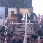 वाराणसी में PM मोदी की सुरक्षा में बड़ी चूक, रुद्राक्ष सेंटर के बाहर काफिले के आगे कूदा युवक