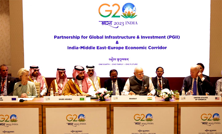 China's response to BRI: Europe-Middle East will build economic corridor with India