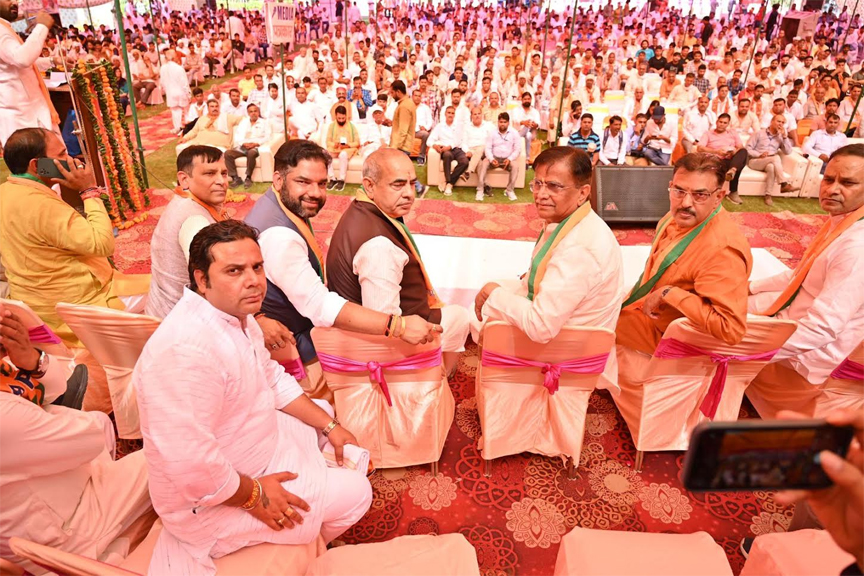 हरियाणा में मेरे पन्ना प्रमुख सभी सीटों पर खिलाएंगे कमल: ओम प्रकाश धनखड़