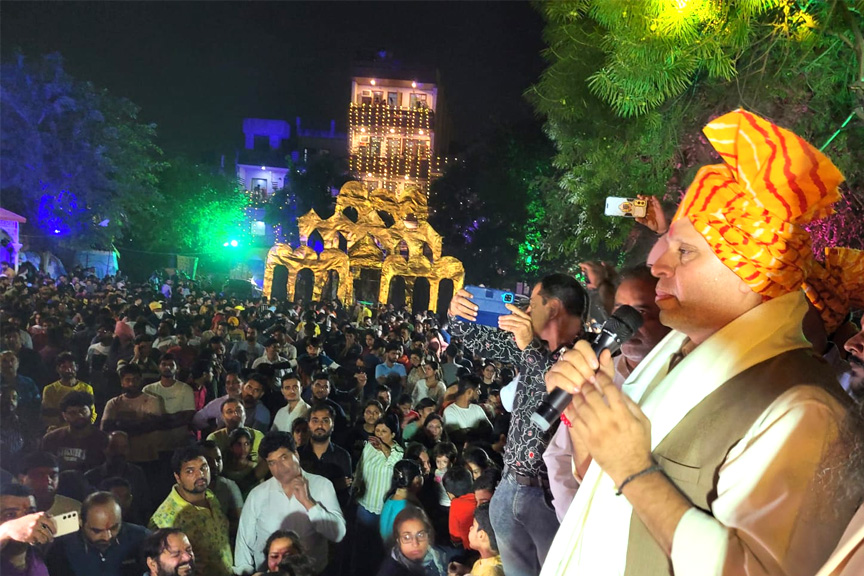 बुराई कितनी भी ताकतवर क्यों न हो, उसका अंत निश्चित : विजय प्रताप