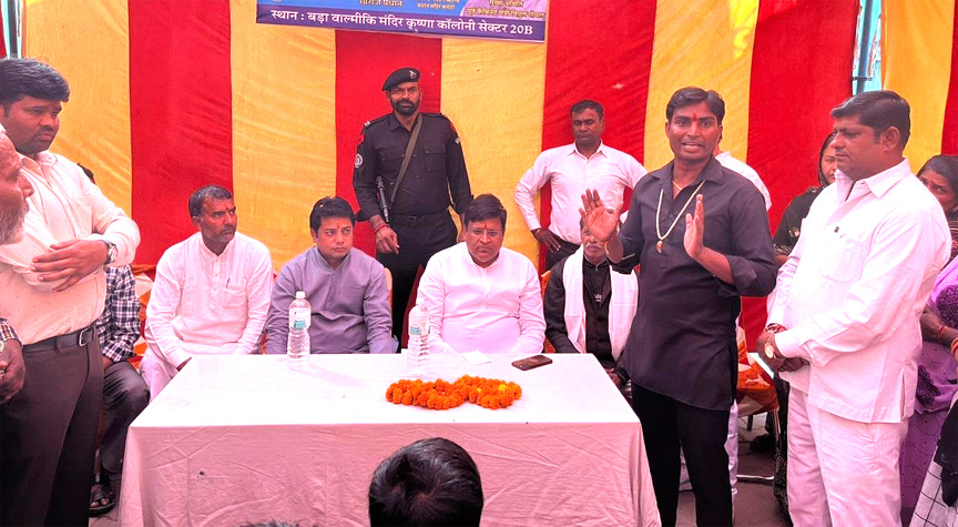 महर्षि वाल्मीकि जयंती पर दी सभी को बधाई : पूर्व मंत्री विपुल गोयल