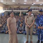 सीनियर सिटीजन सेल प्रभारी इंस्पेक्टर माया व उनकी टीम ने छात्र-छात्राओं को साइबर अपराध व महिला विरुद्ध अपराध के प्रति किया जागरूक