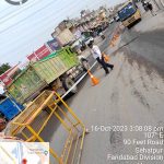 शहर में जाम से निजात दिलाने के लिए 66 स्थानो को चिन्हित कर 36 प्वाईंटो को बैरिकेटिंग व कोण लगवाकर यातायात को किया सुगम