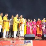 कहीं लंका दहन तो कहीं मां भगवती के जागरण में पहुंचे विजय प्रताप