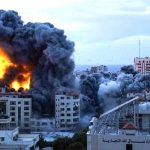 इजराइल ने लोगों को गाजा पट्टी खाली करने को कहा, सीरिया में ईरान के ठिकानों पर हमले किए