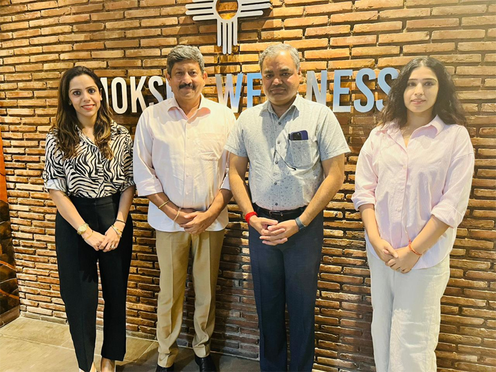 प्रशिक्षुओं के कौशल विकास के लिए गवर्नमेंट गर्ल्स आईटीआई ने किया मोक्षा वैलनेस ग्रुप के साथ MOU