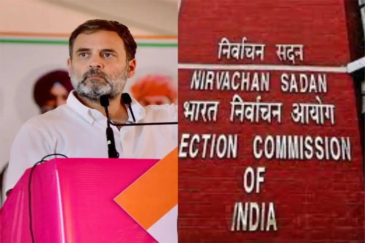 राहुल गांधी के खिलाफ चुनाव आयोग पहुंची BJP, कहा- प्रचार बंद होने के बाद फ्री स्कीम्स