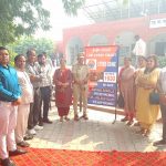 राजकीय वरिष्ठ माध्यमिक विद्यालय अमरपुर के स्टॉफ एवं छात्रों को किया साइबर अपराधों के बारें में जागरूक
