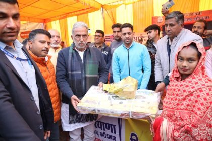 विकसित भारत संकल्प यात्रा जन संवाद कार्यक्रम से प्रतिदिन जुड़ रहे प्रदेश के हजारों लोग: कृष्ण पाल गुर्जर