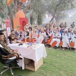 डीसीपी बल्लबगढ़ राजेश दुग्गल ने थाना छायंसा में सीनियर सिटीजन व आमजन को महिला विरुद्ध अपराध, साइबर अपराध व नशा के दुष्परिणाम और वरिष्ठ नागरिकों के अधिकारों के संबंध में जानकारी देकर किया जागरूक