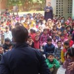 सीनियर सिटीजन सेल प्रभारी इंस्पेक्टर माया ने प्राइमरी स्कूल अजरौंदा में बैड टच,112 ऐप व सुरक्षा के संबंध में जानकारी देकर किया जागरूक