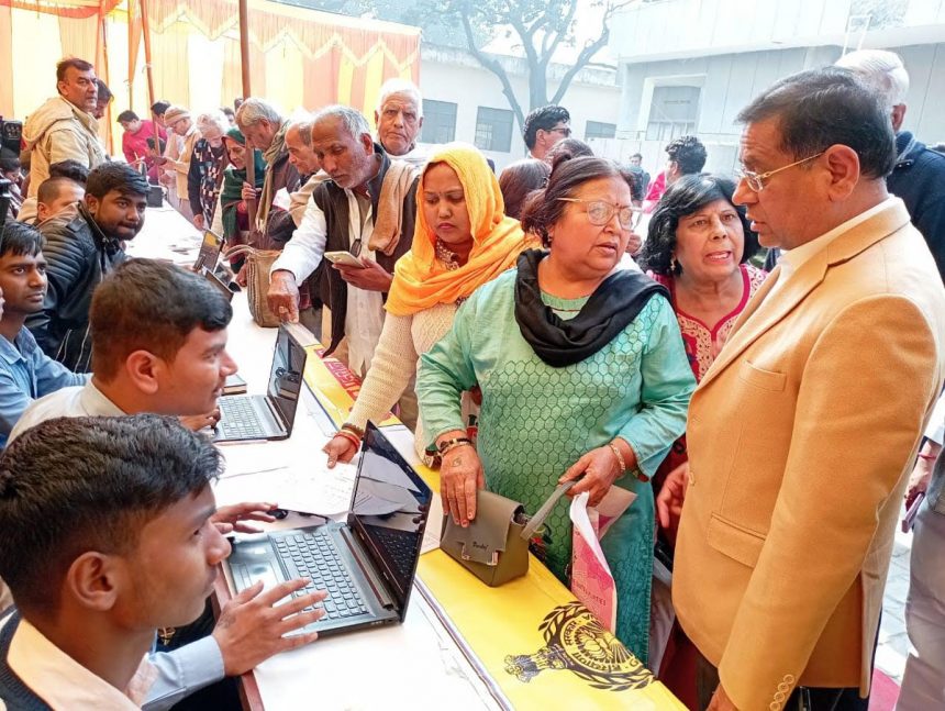 विकसित भारत संकल्प यात्रा के माध्यम से गरीब एवं जरूरतमंद लोगों के जीवन स्तर बेहतर करने की गारंटी : विधायक राजेश नागर