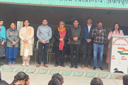 वीर बाल दिवस का आयोजन , कार्यक्रम के मुख्य आकर्षण डॉ अशोक दिवाकर पूर्व कुलपति स्टारेक्स विश्वविद्यालय गुरुग्राम रहे