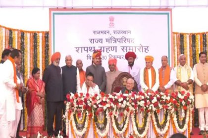 राजस्थान में 22 मंत्री बने, इनमें 17 पहली बार, एक सीट पर वोटिंग बाकी, उसका प्रत्याशी भी मंत्री बना