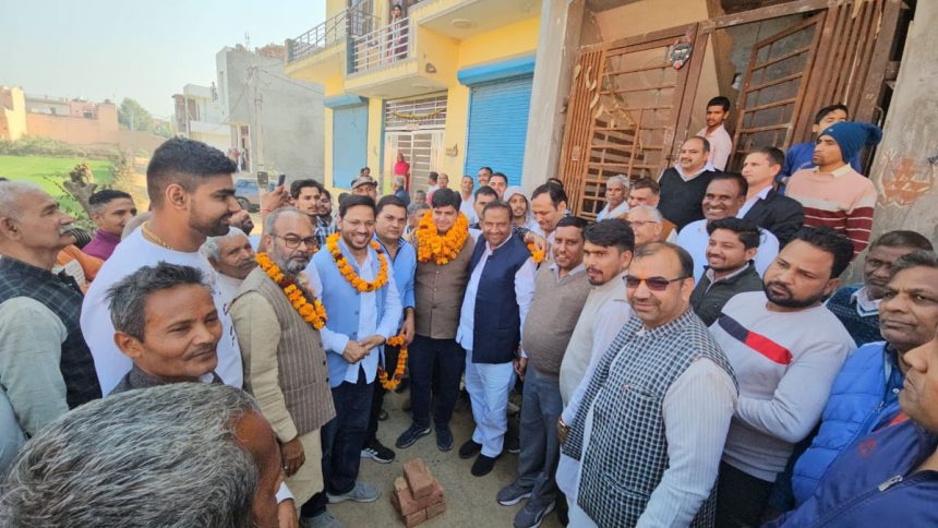 विधायक दीपक मंगला ने नगर परिषद क्षेत्र में विकास कार्यों के किए शिलान्यास