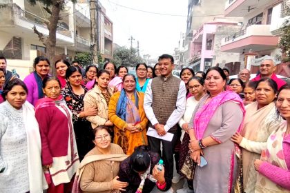 राजीव जेटली ने सुनी सैनिक कालोनी वासियों की समस्याएं