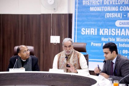 Remove illegal encroachment from HSVP green belt in canal crossing area and create dense forest: Krishnapal Gurjar
